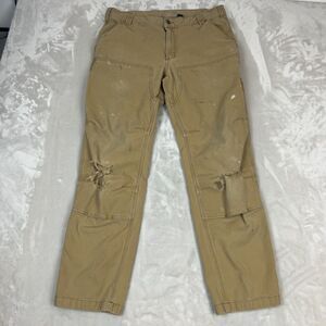 Carhartt Pants Mens 36x32 Relaxed Utility Double Knee Thrashed Grunge Distressed